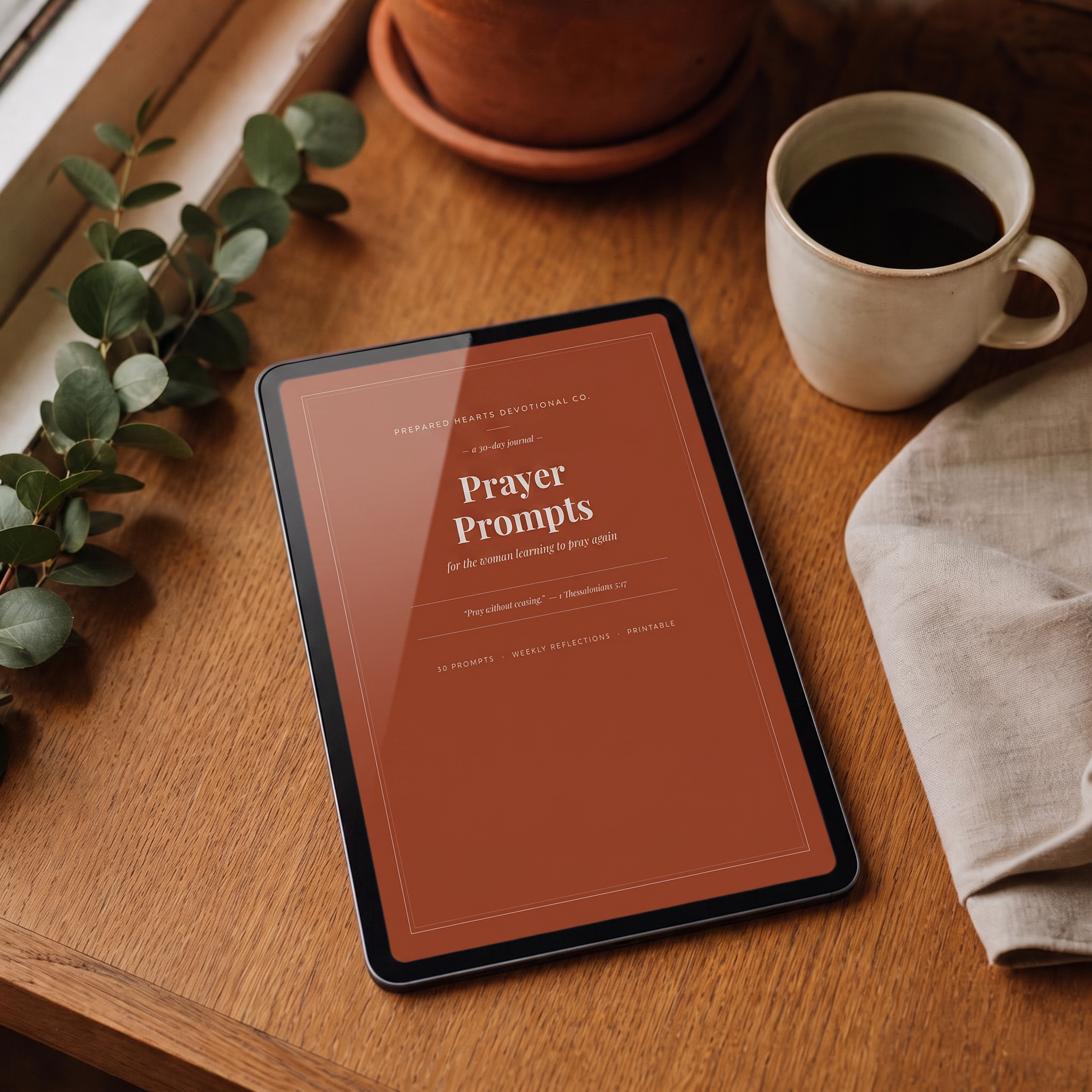 Prayer Prompts Journal